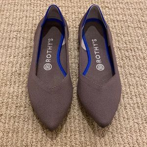 Like New Rothy’s Pointed-Toe Flats | Mink - Retired Color! | Size 7
